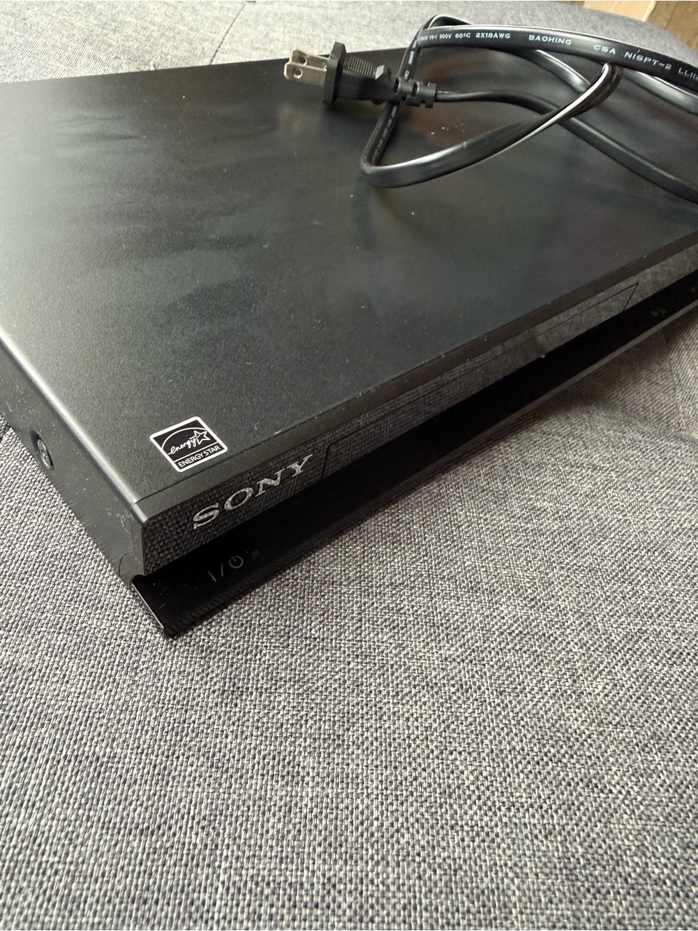 SONY | blue ray disk dvd player